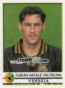 Sticker Fabian Natale Valtolina - Calciatori 2001-2002 - Panini