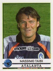 Sticker Massimo Taibi - Calciatori 2001-2002 n. 5 - Panini