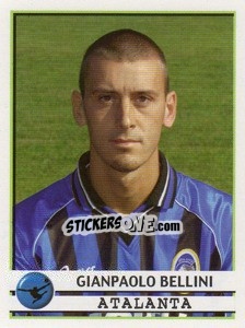 Sticker Gianpaolo Bellini - Calciatori 2001-2002 n. 7 - Panini