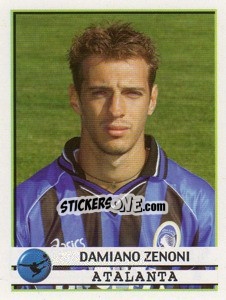 Figurina Damiano Zenoni - Calciatori 2001-2002 - Panini