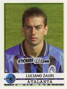 Sticker Luciano Zauri - Calciatori 2001-2002 n. 16 - Panini