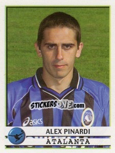 Sticker Alex Pinardi - Calciatori 2001-2002 n. 18 - Panini
