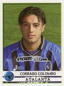 Sticker Corrado Colombo - Calciatori 2001-2002 n. 20 - Panini