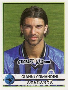 Cromo Gianni Comandini - Calciatori 2001-2002 - Panini