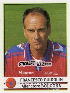 Cromo Francesco Guidolin (Allenatore) - Calciatori 2001-2002 - Panini