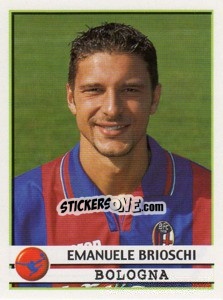 Sticker Emanuele Brioschi - Calciatori 2001-2002 n. 32 - Panini