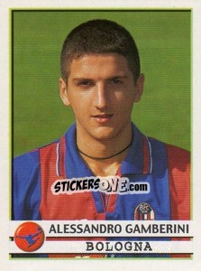Sticker Alessandro Gamberini - Calciatori 2001-2002 - Panini