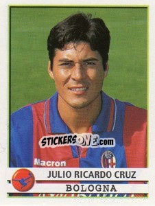 Cromo Julio Ricardo Cruz - Calciatori 2001-2002 - Panini