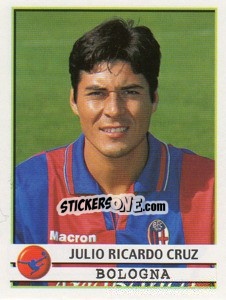 Sticker Julio Ricardo Cruz - Calciatori 2001-2002 n. 46 - Panini