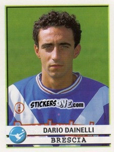Sticker Dario Dainelli - Calciatori 2001-2002 n. 58 - Panini