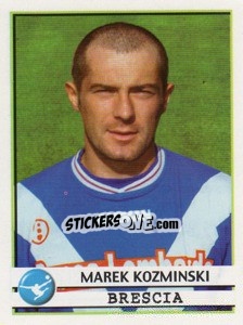 Sticker Marek Kozminski - Calciatori 2001-2002 n. 60 - Panini