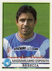 Sticker Massimiliano Esposito - Calciatori 2001-2002 - Panini