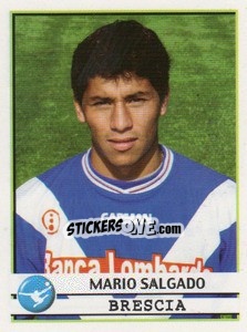 Figurina Mario Salgado - Calciatori 2001-2002 - Panini