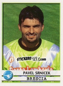 Sticker Pavel Srnicek - Calciatori 2001-2002 - Panini