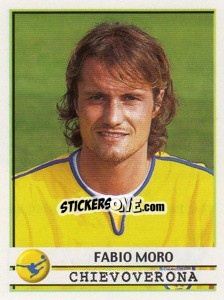 Figurina Fabio Moro - Calciatori 2001-2002 - Panini