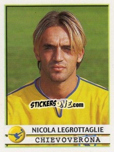 Cromo Nicola Legrottaglie - Calciatori 2001-2002 - Panini