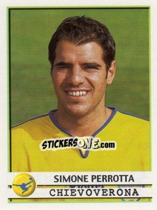 Sticker Simone Perrotta - Calciatori 2001-2002 n. 86 - Panini