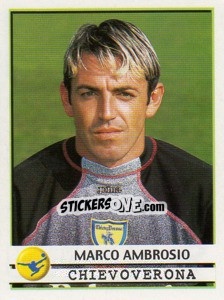 Cromo Marco Ambrosio - Calciatori 2001-2002 n. 96 - Panini