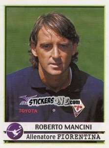 Sticker Roberto Mancini (Allenatore) - Calciatori 2001-2002 - Panini