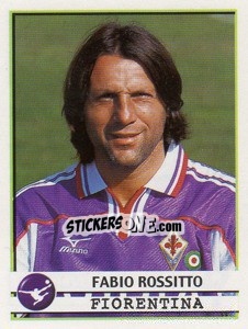 Sticker Fabio Rossitto - Calciatori 2001-2002 n. 107 - Panini