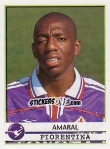 Sticker Amaral - Calciatori 2001-2002 - Panini