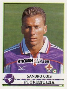 Sticker Sandro Cois - Calciatori 2001-2002 n. 113 - Panini
