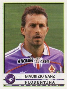 Sticker Maurizio Ganz - Calciatori 2001-2002 n. 117 - Panini