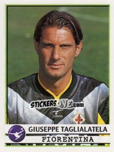 Sticker Giuseppe Taglialatela - Calciatori 2001-2002 - Panini