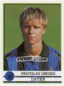 Sticker Vratislav Gresko - Calciatori 2001-2002 - Panini