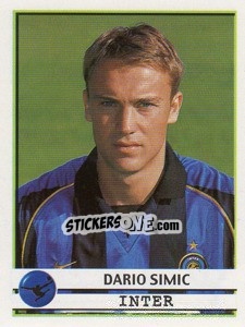 Figurina Dario Simic - Calciatori 2001-2002 - Panini
