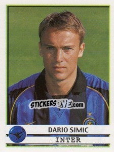 Sticker Dario Simic - Calciatori 2001-2002 n. 130 - Panini