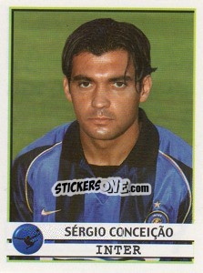 Figurina Sergio Conceicao - Calciatori 2001-2002 - Panini