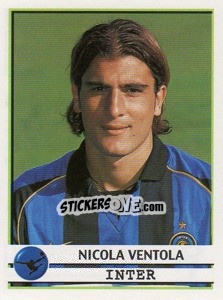 Sticker Nicola Ventola - Calciatori 2001-2002 n. 143 - Panini