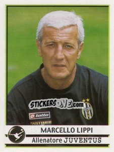 Sticker Marcelo Lippi (Allenatore) - Calciatori 2001-2002 n. 148 - Panini