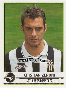 Sticker Cristian Zenoni - Calciatori 2001-2002 - Panini
