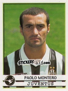Sticker Paolo Montero - Calciatori 2001-2002 n. 153 - Panini