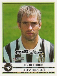 Figurina Igor Tudor - Calciatori 2001-2002 - Panini