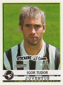 Sticker Igor Tudor - Calciatori 2001-2002 n. 154 - Panini
