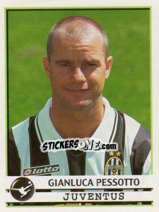 Sticker Gianluca Pessotto - Calciatori 2001-2002 n. 155 - Panini