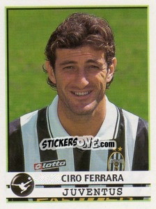 Sticker Ciro Ferrara - Calciatori 2001-2002 n. 156 - Panini