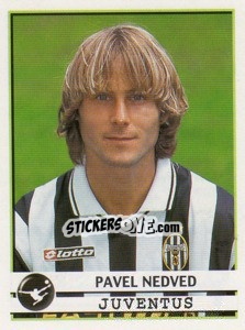 Sticker Pavel Nedved - Calciatori 2001-2002 n. 162 - Panini