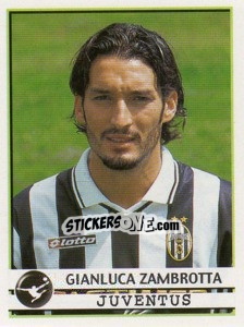 Sticker Gianluca Zambrotta - Calciatori 2001-2002 n. 163 - Panini