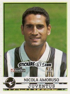 Sticker Nicola Amoruso - Calciatori 2001-2002 n. 165 - Panini