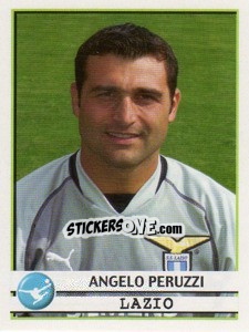 Figurina Angelo Peruzzi - Calciatori 2001-2002 - Panini