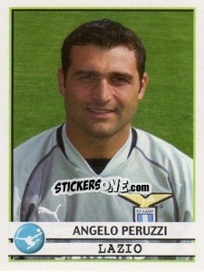 Sticker Angelo Peruzzi - Calciatori 2001-2002 n. 173 - Panini