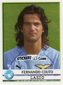Sticker Fernando Couto - Calciatori 2001-2002 n. 179 - Panini