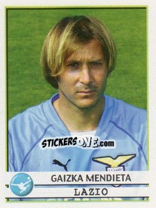 Cromo Gaizka Mendieta - Calciatori 2001-2002 - Panini