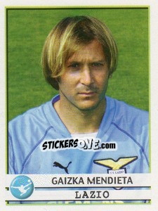 Sticker Gaizka Mendieta - Calciatori 2001-2002 n. 184 - Panini