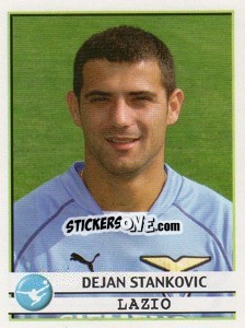 Figurina Dejan Stankovic - Calciatori 2001-2002 - Panini