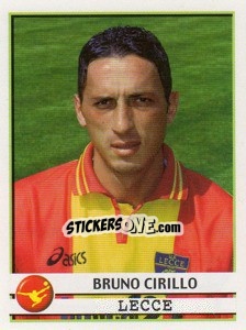 Sticker Bruno Cirillo - Calciatori 2001-2002 n. 199 - Panini